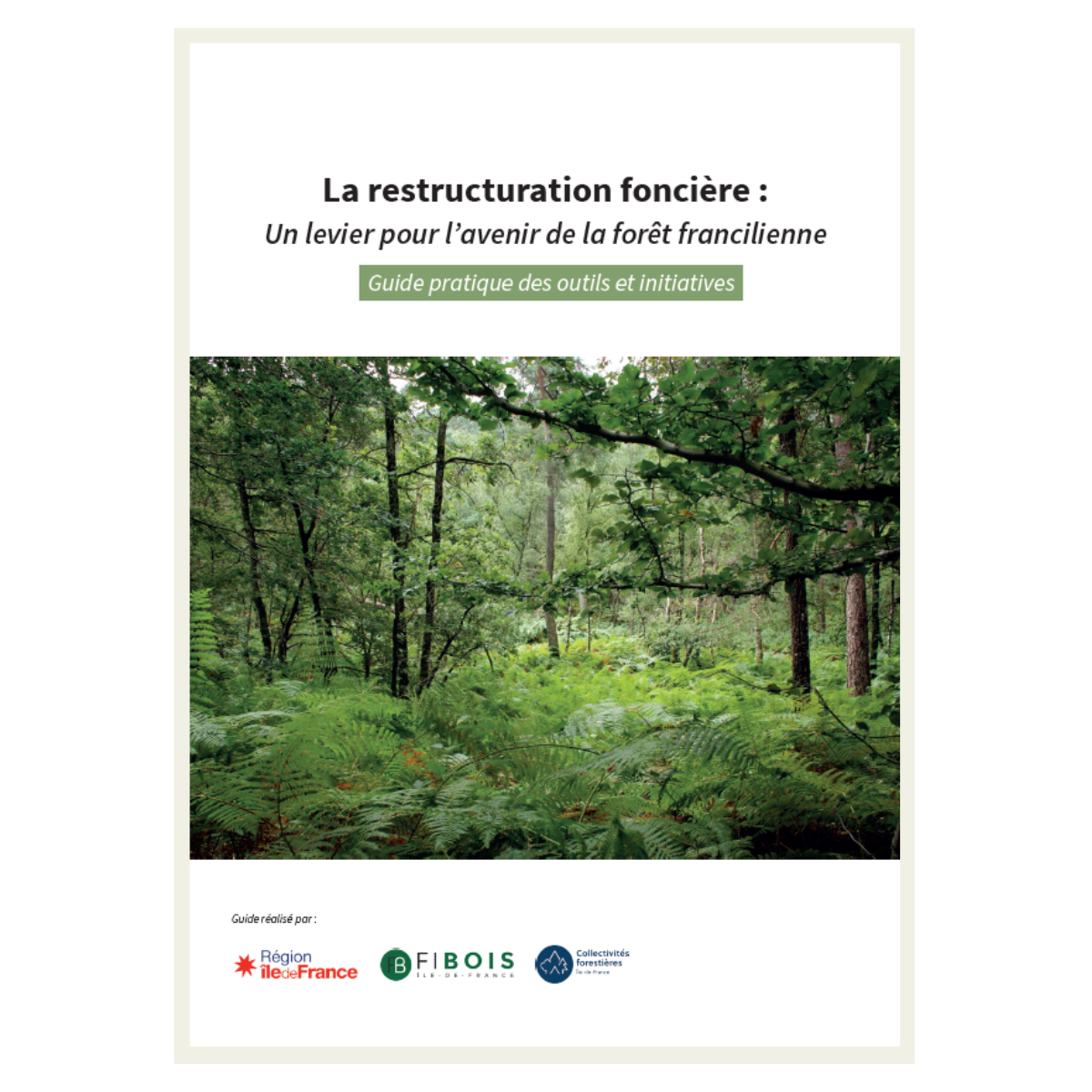 Livret des Assises du foncier forestier d'Île-de-France