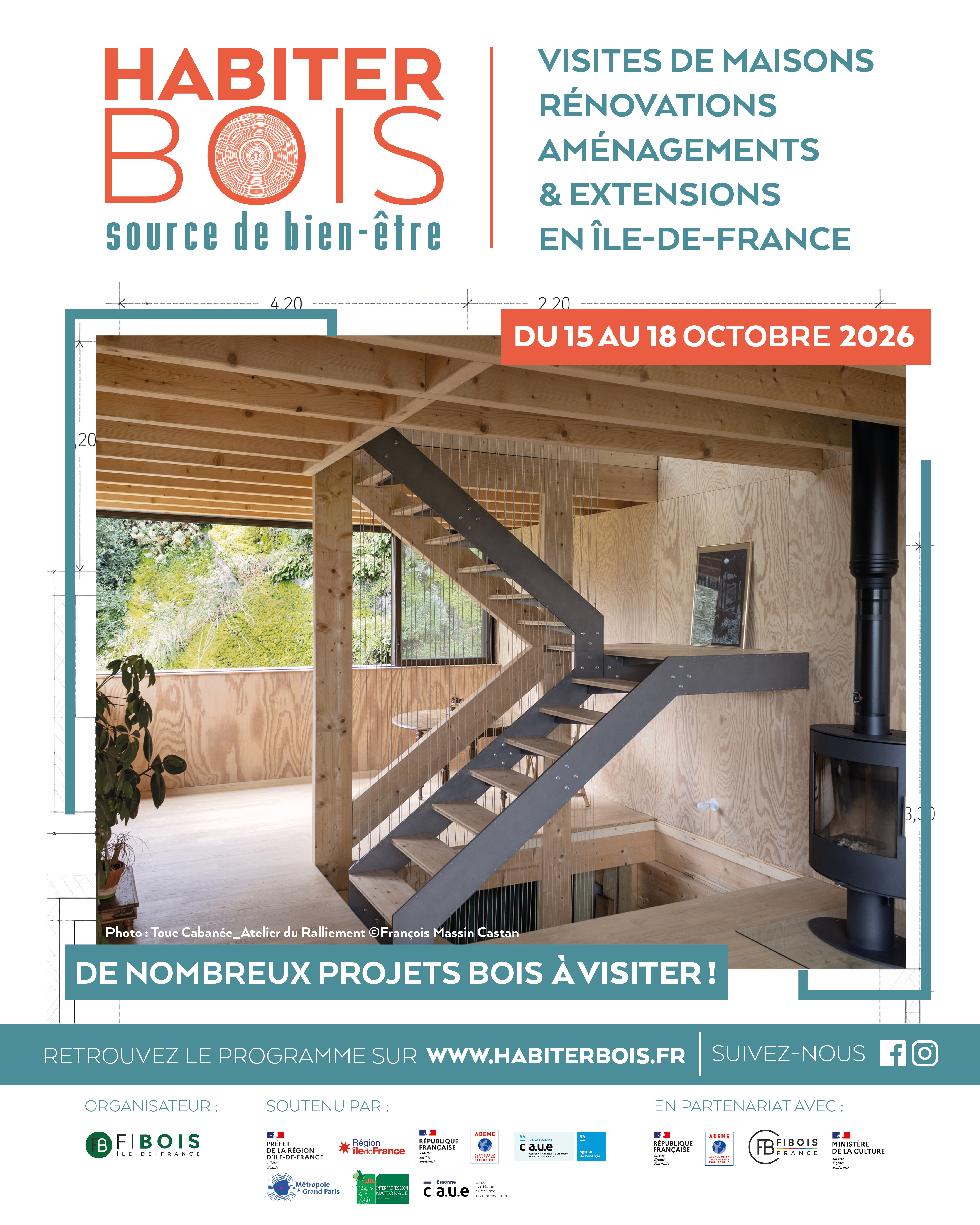 Affiche Habiter Bois 2026