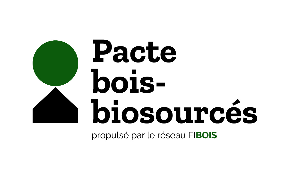 logo pacte bois biosourcés idf